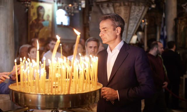 Μητσοτάκης: Πάσχα στα Χανιά με την οικογένειά του