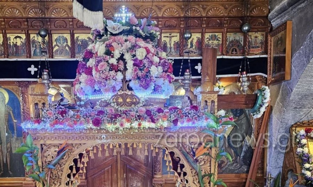 Χανιά: Επιτάφιος με LED φωτισμό στον Ιερό Ναό Προφήτη Ηλία στους Τάφους των Βενιζέλων