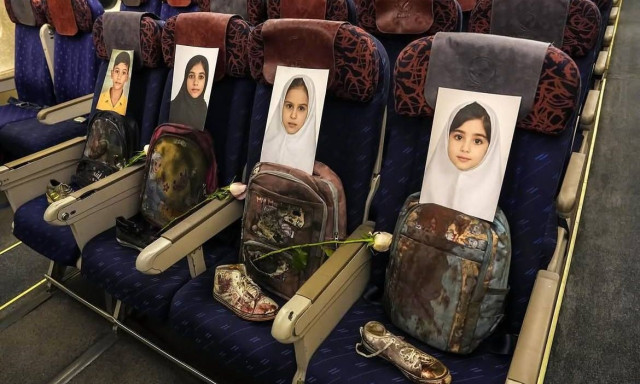 Γκαλιμπάφ: «Οι σύντροφοί μου σε αυτή την πτήση» - Συγκλονιστικές εικόνες μέσα από το Minab-168