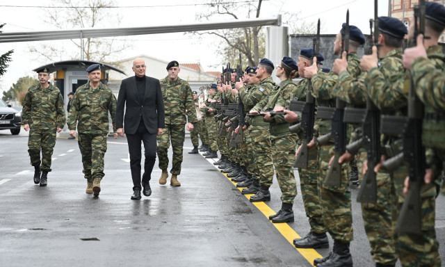Επίσκεψη Υπουργού Εθνικής Άμυνας Νίκου Δένδια στην έδρα της ΑΣΔΙΘ στην Ξάνθη