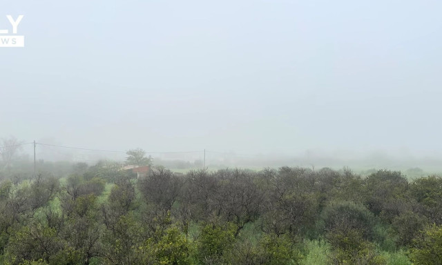 Σπάρτη: Πυκνή ομίχλη κάλυψε τον Ταΰγετο - Περιορισμένη η ορατότητα