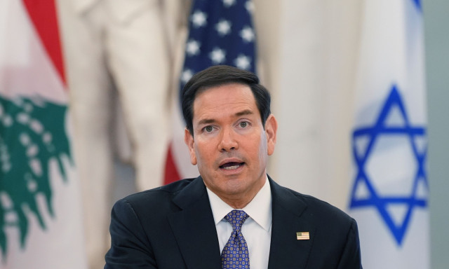 Ρούμπιο: Οι συνομιλίες μεταξύ Ισραήλ και Λιβάνου αποτελούν ιστορική ευκαιρία