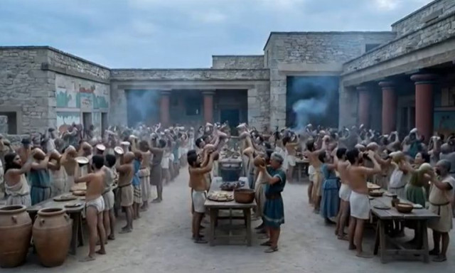 Η Κνωσός του 1.700 π.Χ. «ζωντανεύει» με βίντεο AI - Ένα ταξίδι 3.700 χρόνια πίσω