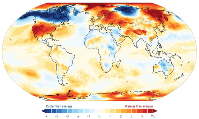 Copernicus: Ο Μάρτιος του 2026 ήταν ο δεύτερος θερμότερος μήνας που καταγράφηκε ποτέ στην Ευρώπη