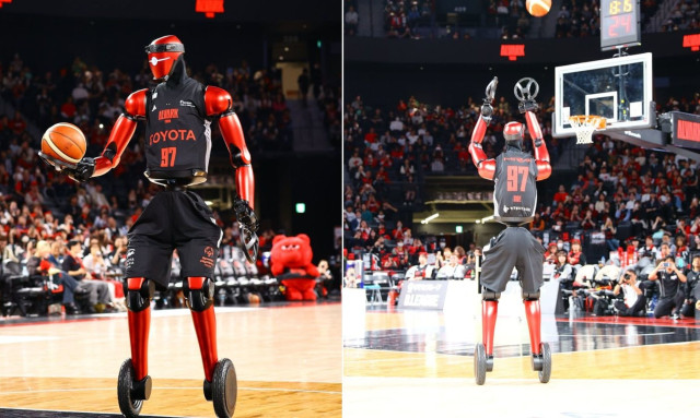 Το ανθρωποειδές ρομπότ της Toyota εκτελεί βολές στο μπάσκετ με τεχνολογία ακριβείας