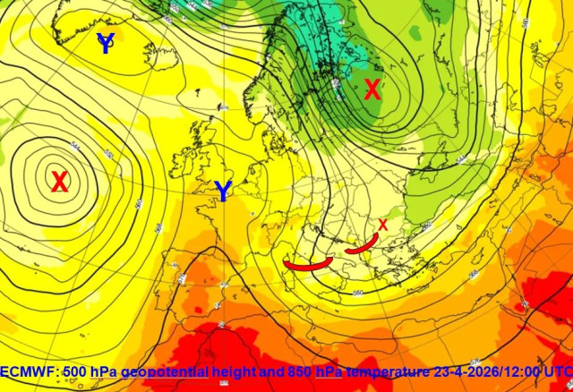Καιρός - Ζιακόπουλος: Από ανοιξιάτικη ηρεμία σε πρόσκαιρη επιδείνωση με πτώση θερμοκρασίας