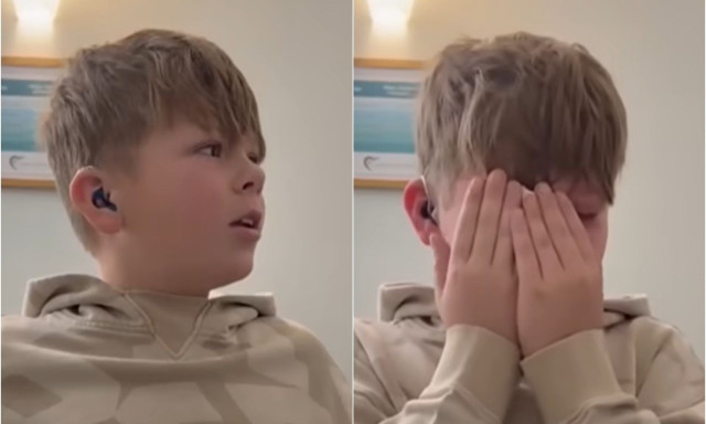 Βίντεο: 11χρονος ακούει για πρώτη φορά, χάρη σε κοχλιακό εμφύτευμα - Η συγκινητική αντίδρασή του