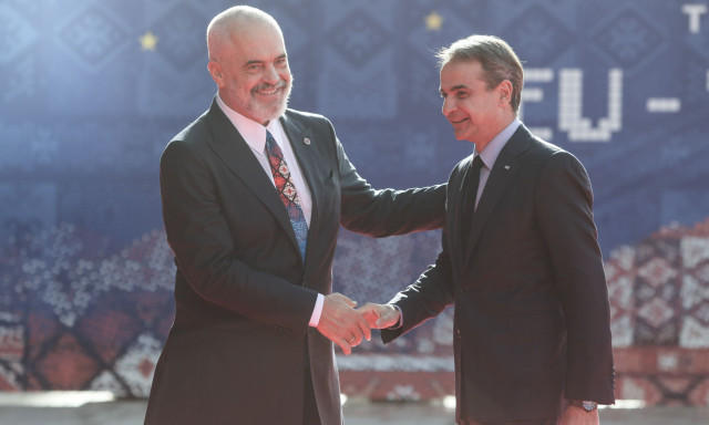 Με τον Έντι Ράμα θα συναντηθεί αύριο ο Κυριάκος Μητσοτάκης