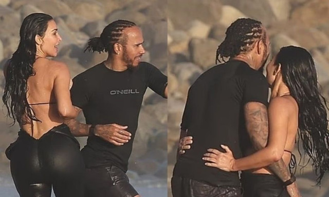 Ερωτεύμενοι στα κύματα: Τα τρυφερά τετ-α-τετ της Καρντάσιαν και του Χάμιλτον στο Μαλιμπού