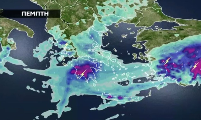 Καιρός: Ξεκινάει αστάθεια... εξπρές - Ποιες περιοχές θα έχουν καταιγίδες τις επόμενες ώρες