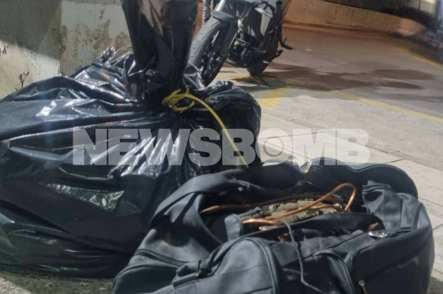 Νυχτερινή «επιδρομή» σε παράρτημα του Υπουργείου Μεταφορών: Άρπαξαν 65 κιλά χαλκό και καλώδια