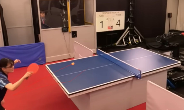 Η Sony έφτιαξε ρομπότ που κερδίζει με άνεση επαγγελματία παίκτη στο πινγκ πονγκ - Βίντεο