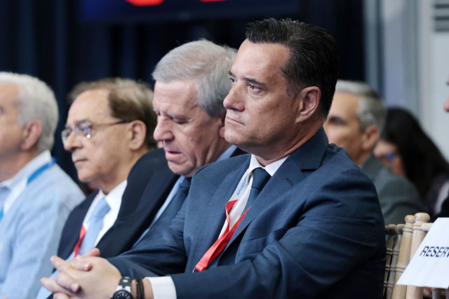 Γεωργιάδης στο Φόρουμ των Δελφών: «Όσο μας επιτρέπει ακόμα η κυρία Κοβέσι, έχουμε Δημοκρατία»