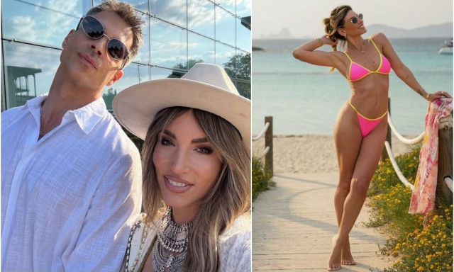 Αθηνά Οικονομάκου και Μπρούνο Τσερέλα έκαναν τις πρώτες τους βουτιές στην Ισπανία – Δείτε εικόνες