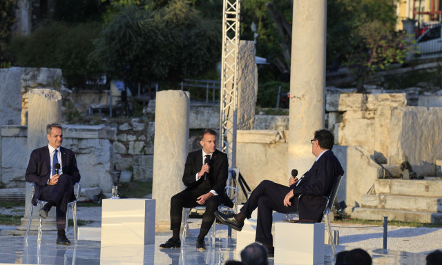 LIVE: Μητσοτάκης - Μακρόν στη Ρωμαϊκή Αγορά -«Είναι η ώρα της Ευρώπης σε εποχή παγκόσμιας αταξίας»