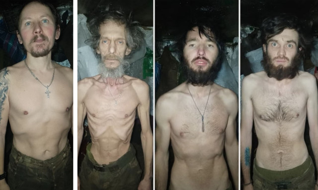 Ουκρανία: Σοκ προκαλούν οι εικόνες με τους υποσιτισμένους στρατιώτες στο Κουπιάνσκ