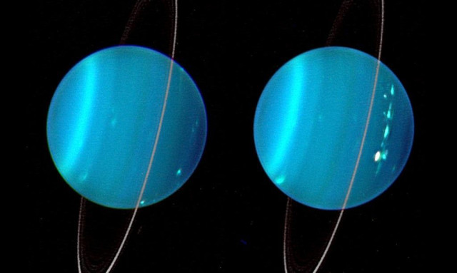 Επιστήμονες εντοπίζουν ιδιόμορφες διαφορές στους δύο δακτυλίους του Ουρανού