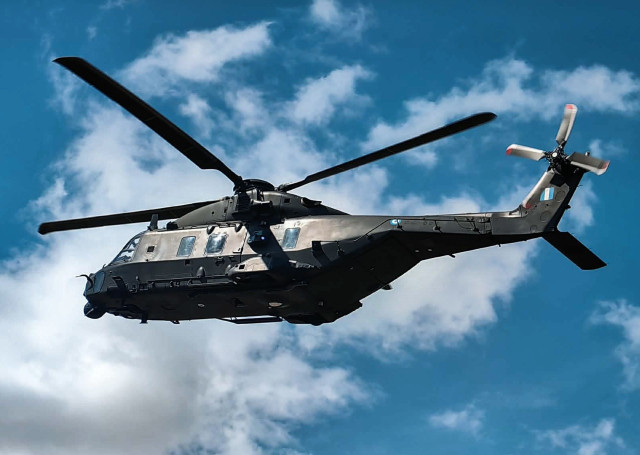 Κρήτη: Αναγκαστική προσγείωση ελικοπτέρου της Πολεμικής Αεροπορίας - Καλά στην υγεία του το πλήρωμα