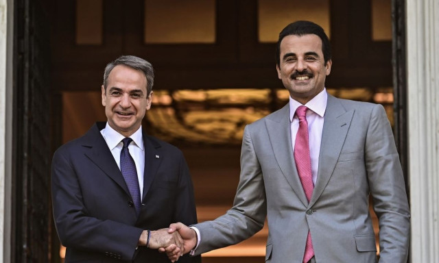 «Αναζητούμε κι άλλες ευκαιρίες για περισσότερες επενδύσεις στην Ελλάδα»: Τι είπε ο Εμίρης του Κατάρ στον Μητσοτάκη