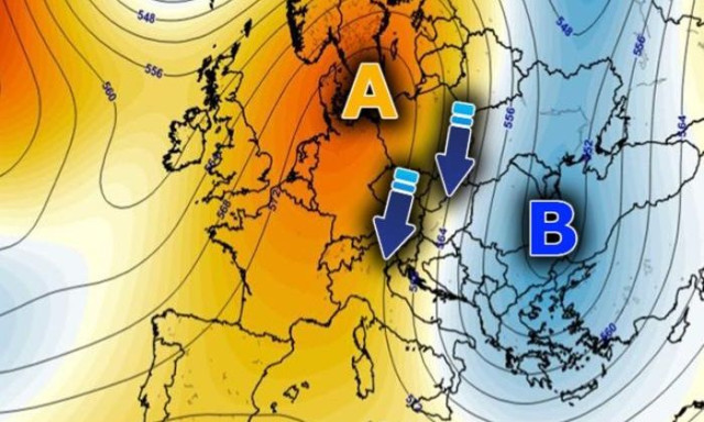 Καιρός: Ιταλοί μετεωρολόγοι για την Ελλάδα - Η Πέμπτη που φέρνει χειμωνιάτικο σκηνικό