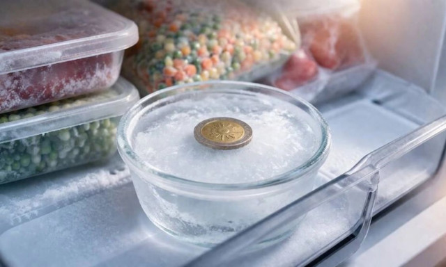 Ειδικοί συνιστούν να βάλεις ένα νόμισμα στην κατάψυξη: Το χρήσιμο κόλπο