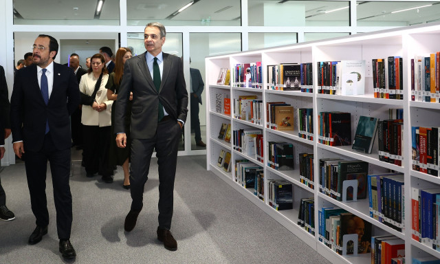 Μητσοτάκης και Χριστοδουλίδης εγκαινιάζουν το παράρτημα του Πανεπιστημίου Λευκωσίας στην Αθήνα