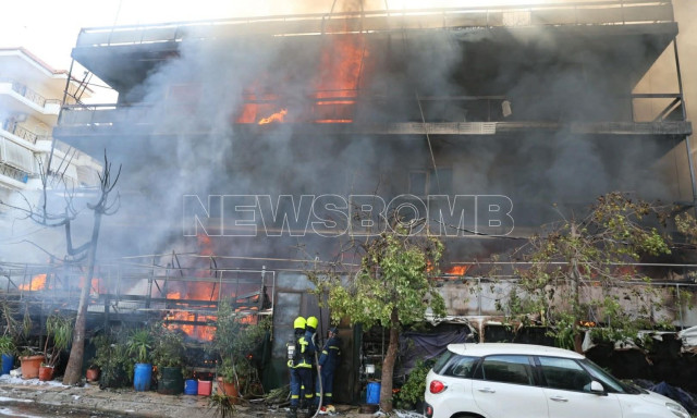Μαρτυρία για τη φωτιά στο Ίλιον: «Η φωτιά ήταν ανεξέλεγκτη, ακουγόντουσαν εκρήξεις»