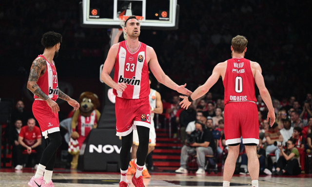 Ολυμπιακός - Μονακό 94-64: Εύκολο 2-0 με... τριαντάρα