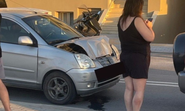 Ρέθυμνο: Τροχαίο ατύχημα στα Περιβόλια- Συγκρούστηκαν δύο οχήματα