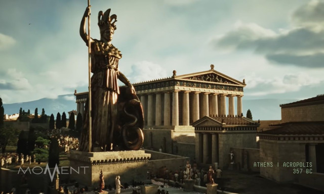 Ακρόπολη: «Ζωντανεύει» με τη βοήθεια της τεχνολογίας - Πώς ήταν 2.000 χρόνια πριν