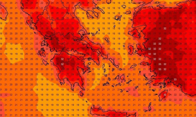 Καιρός: Το GFS «κλειδώνει» τριήμερο θερμό επεισόδιο στην Ελλάδα - Πότε ξεκινάει