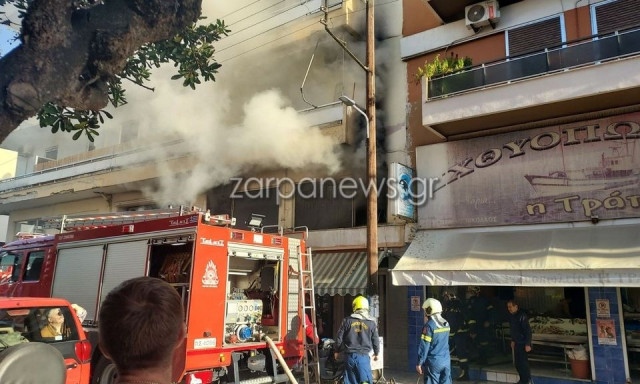 Χανιά: Φωτιά σε φούρνο στη Νέα Χώρα