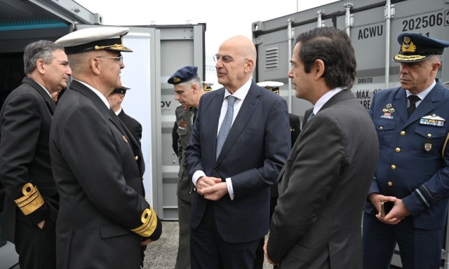 Στην Πορτογαλία ο Νίκος Δένδιας: Επίσκεψη στο επιχειρησιακό κέντρο για μη επανδρωμένα οχήματα