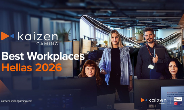 Για μία ακόμη χρονιά, η Kaizen Gaming ξεχωρίζει ως Best Workplaces™ Hellas