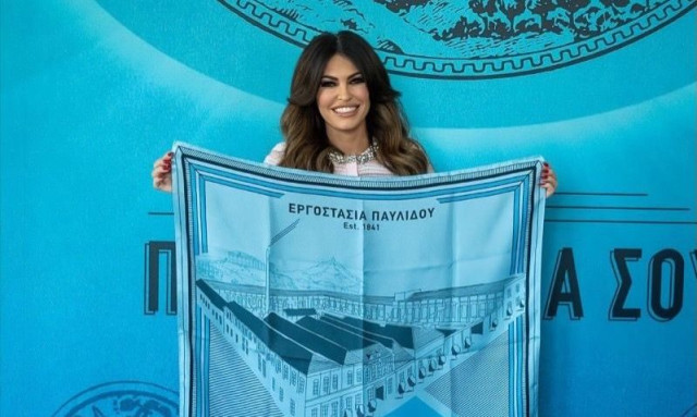 Κίμπερλι Γκίλφοϊλ: Επισκέφθηκε και το εργοστάσιο Παυλίδη