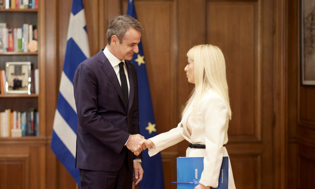 Συνάντηση Μητσοτάκη με την πρόεδρο της Κυπριακής Βουλής: Ισχυρότεροι από ποτέ οι δεσμοί των 2 χωρών