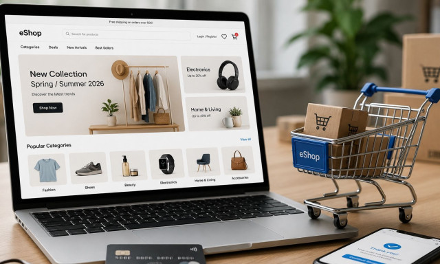 E-commerce 2026: Γιατί η μετάβαση των επιχειρήσεων στο διαδικτυακό εμπόριο δεν αντέχει αναβολή