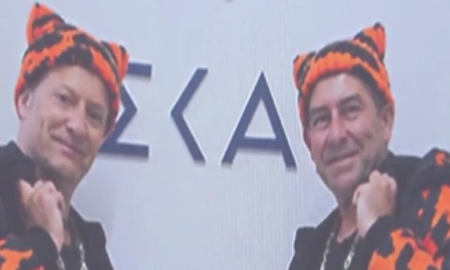 Άκης Παυλόπουλος και Δημήτρης Οικονόμου μεταμορφώθηκαν σε Akyla λίγο πριν τον τελικό