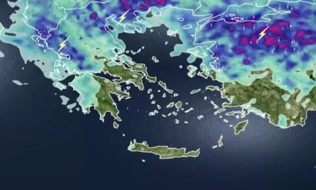 Καιρός: Έρχονται 2 βαρομετρικά χαμηλά - Φέρνουν βροχές, χαλάζι και αφρικανικό σκόνη