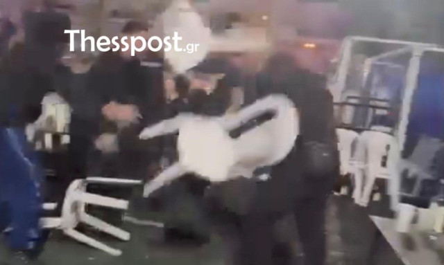 Θεσσαλονίκη: Βίντεο ντοκουμέντο από τη συμπλοκή σε ποντιακό γλέντι