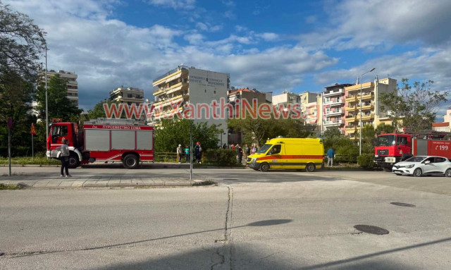 Συναγερμός στην Ξάνθη: 17χρονη έπεσε από πεζογέφυρα - Εικόνες από το σημείο