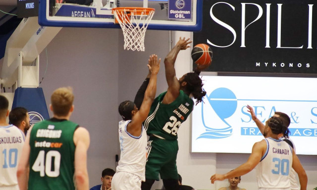 Μύκονος - Παναθηναϊκός 76-90: Άνετη πρόκριση με Λεσόρ, «Ρόγκα» και Μήτογλου
