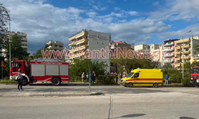 Συναγερμός στην Ξάνθη: 17χρονη έπεσε από πεζογέφυρα - Εικόνες από το σημείο