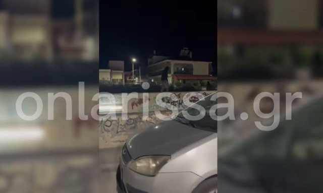 Λάρισα: Ανήλικοι πετούσαν πέτρες, μπουκάλια και νερομπαλόνια σε διερχόμενα αυτοκίνητα – Δείτε βίντεο