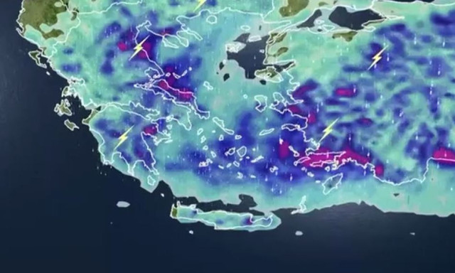 Καιρός: Έρχεται τριήμερο με χαλάζι και καταιγίδες - Οι περιοχές που θα «χτυπήσει» η κακοκαιρία