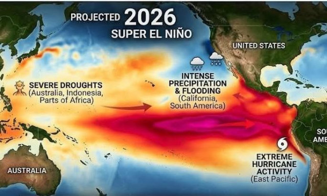 El Niño - Επιστήμονες προειδοποιούν: 8 στα 10 κλιματικά μοντέλα δείχνουν το ακραίο σενάριο