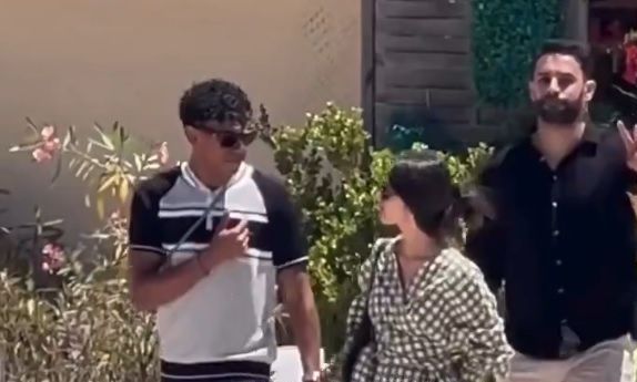 Στην Ελλάδα ο Λαμίν Γιαμάλ με τη νέα εντυπωσιακή σύντροφό του - Βίντεο