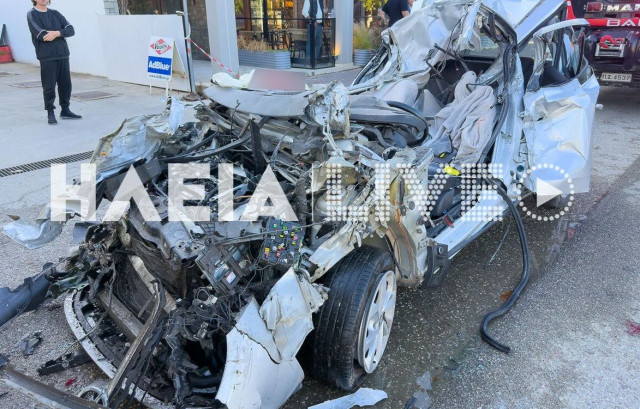 Ηλεία: Σοκαριστικό τροχαίο με έναν 29χρονο να χάνει τη ζωή του - Το Ι.Χ. του «καρφώθηκε» σε νταλίκα
