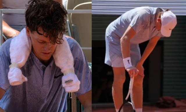 Roland Garros: Κατέρρευσε από τη ζέστη το No.1, Jannik Sinner λίγο πριν τη νίκη - «Θα κάνω εμετό»