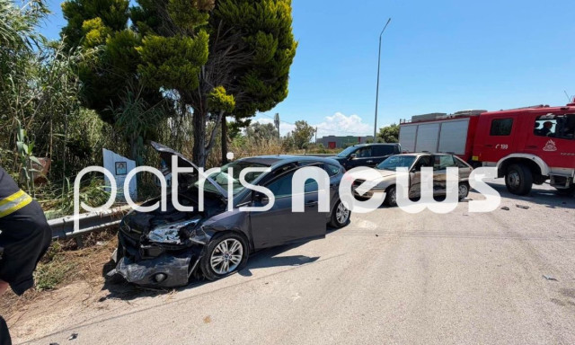 Πύργος: Σοβαρό τροχαίο με δύο τραυματίες